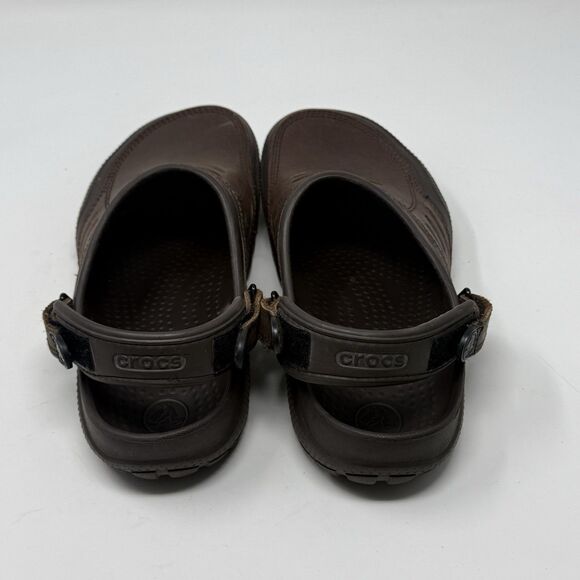 Crocs Yukon Vista II LiteRide Clog Mens 8 Brown Comfy Casual Vacation Beach main image 6